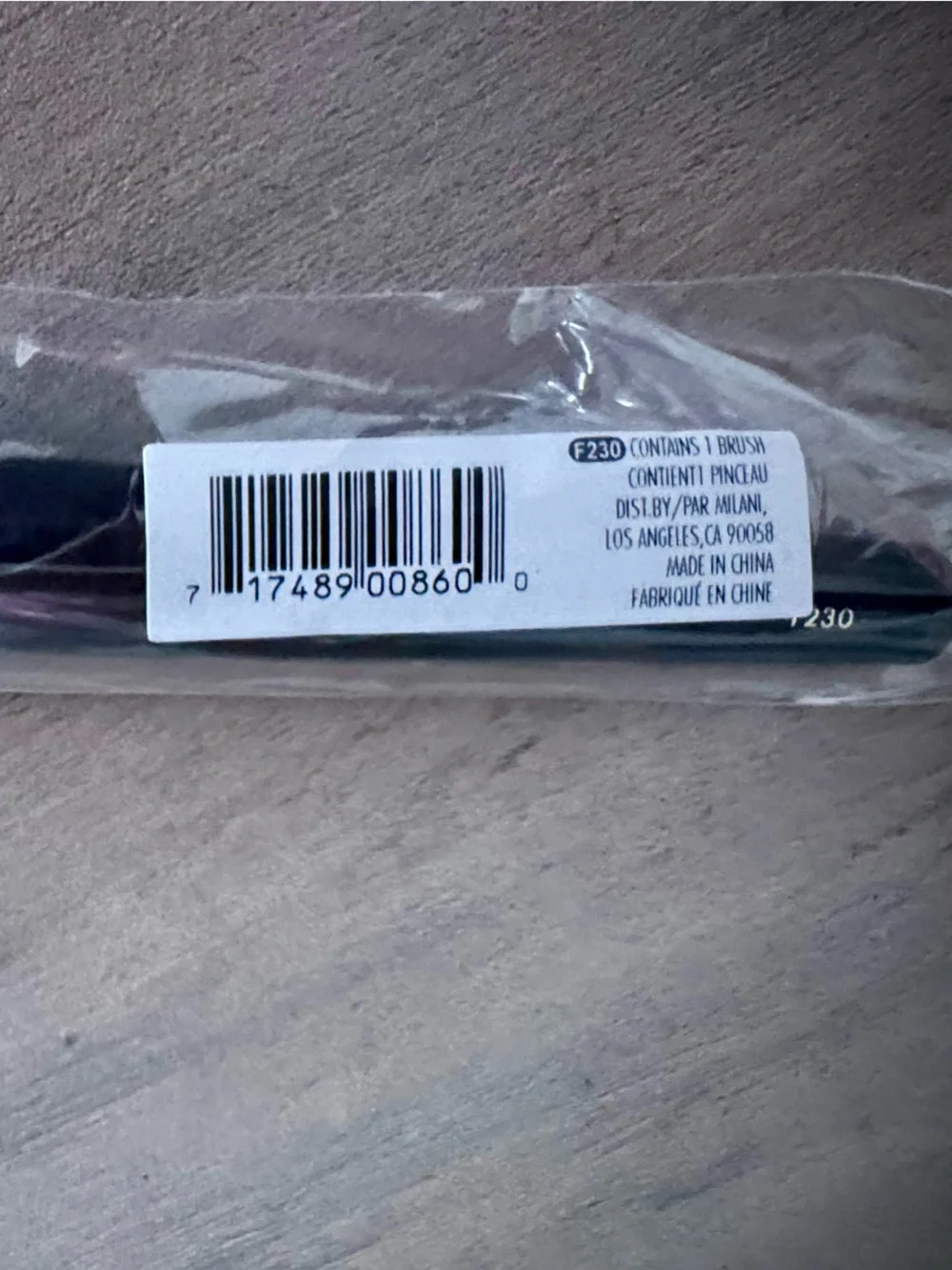 NWT Milani F230 Makeup Brush